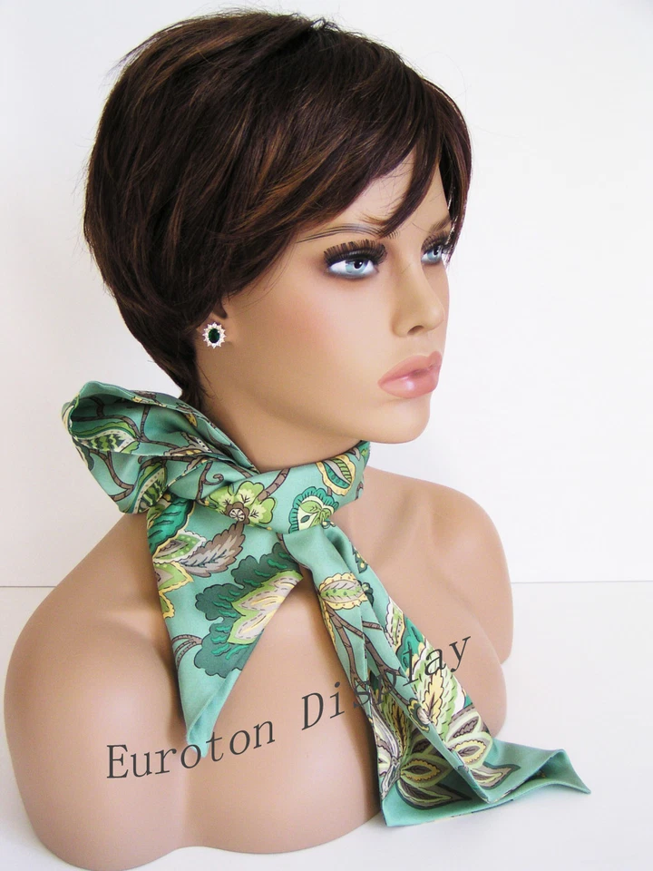 EUROTONDISPLAY Dekokopf hell Schick neu modern weiblich feminin hübsch kopf FOO Perückenkopf