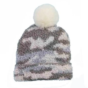 Mudpie white camo chenille hat New with Tags - Picture 1 of 2