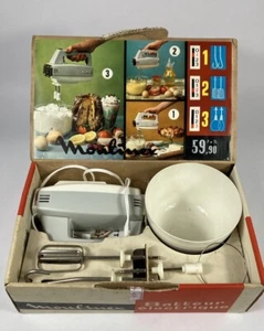 Moulinex Handmixer Set in OVP 110 Watt Vintage funktioniert Rarität - Bild 1 von 11
