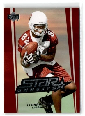 2006 Upper Deck Star Rookies Leonard Pope RC Arizona Cardinals #263 - Image 1 of 2