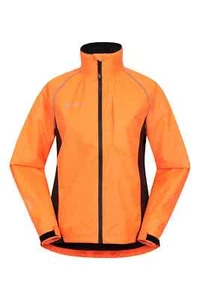 Womens Waterproof Jacket Size 6 Mountain Warehouse Adrenaline Breathable hi-viz - Picture 1 of 5