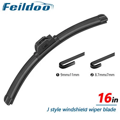 Feildoo 16" Car Rear Windshield Wiper Blade Fit For Mercedes Benz C240 03-2005 - Image 1 of 4