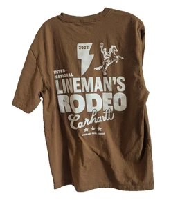 Carhartt International Lineman'S Rodeo Herren Kurzarm T-Shirt Medium K87 - Bild 1 von 6