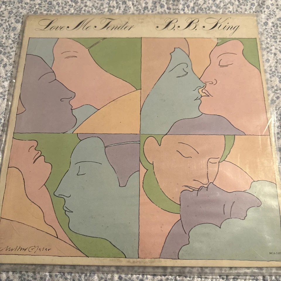 B.B. KING: Love Me Tender LP 1982 MCA RECORDS (MCA-5307) - Image 1 of 3