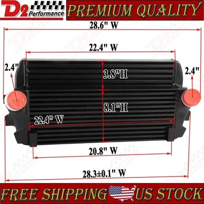 Front Upgrade Intercooler For BMW 535i F07/F10/F11/F18 09-16 01/F02 740i 07-12 - Image 1 of 4