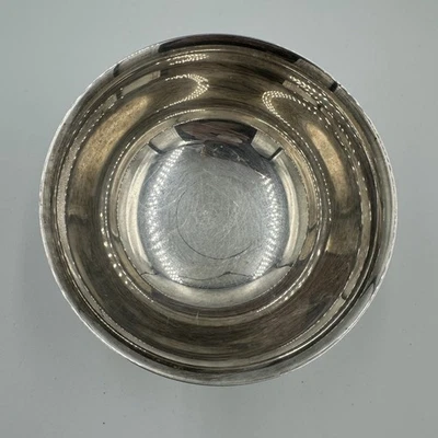 Gorham E. P. YC778 Silver Plated Footed Bowl Nuts Serving Dish 5"W x 2.75"H - Image 1 of 4