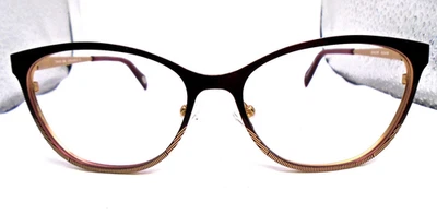 Monturas de gafas para mujer Laura Ashley ABBY Borgoña 54-16-140 Cateye Foto 1 de 4