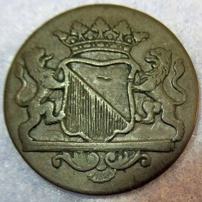 Certificate of Authenticity 1788 New York Penny Colonial Copper Cent Utrecht Min - Image 1 of 4