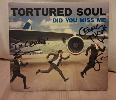 Autographed Tortured Soul Digipak Electronic Funk CD Did You Miss Me FREE SHIP  - Image 1 of 4