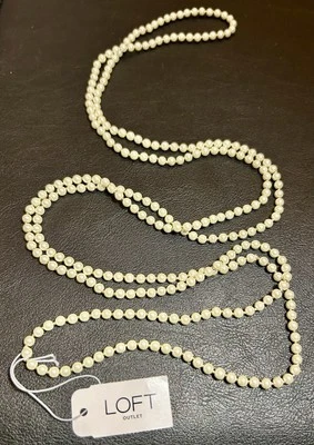 "Nuevo collar de perlas de imitación Loft 54"""  Foto 1 de 4