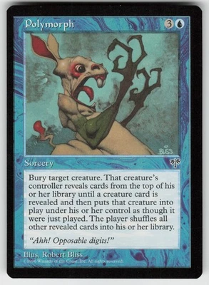 MTG Mirage # Polymorph Lightly played tcg - Image 1 of 2