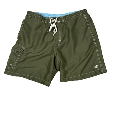 Traje de baño CARIBBEAN JOE para hombre verde talla grande Foto 1 de 4