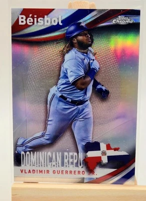 2021 Topps Chrome Vladimir Guerrero Jr. Béisbol #B-6 Republica Dominicana Jays - Image 1 of 2