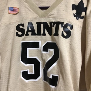 Camiseta de fútbol americano Saints #52 Hodges trabajo en equipo ropa deportiva XL juego usada - Imagen 1 de 14