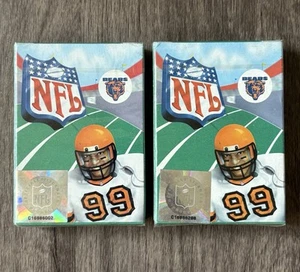 2 Packs NFL Chicago Bears Football Collector’s Playing Cards Officially Licensed - Picture 1 of 4