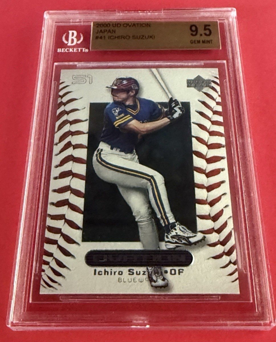 イチロー【BGS8.5】2000 UPPER DECK OVATION 41 イチロー【BGS8.5】2000 UPPER DECK OVATION 41 - メルカリ