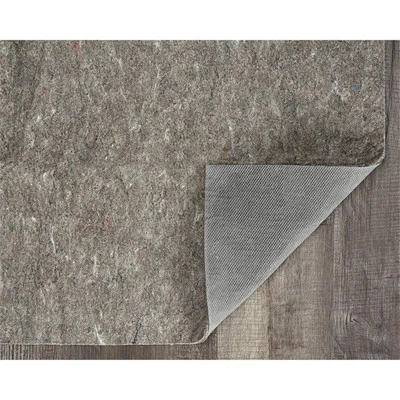 Linon Underlay Premier Plush Felt 2'x14' Rug Pad in Gray - Image 1 of 4