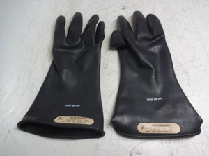 Salisbury D120 Class 00 Größe 9-1/2 Lineman Handschuhe Typ I 500vac - Bild 1 von 4