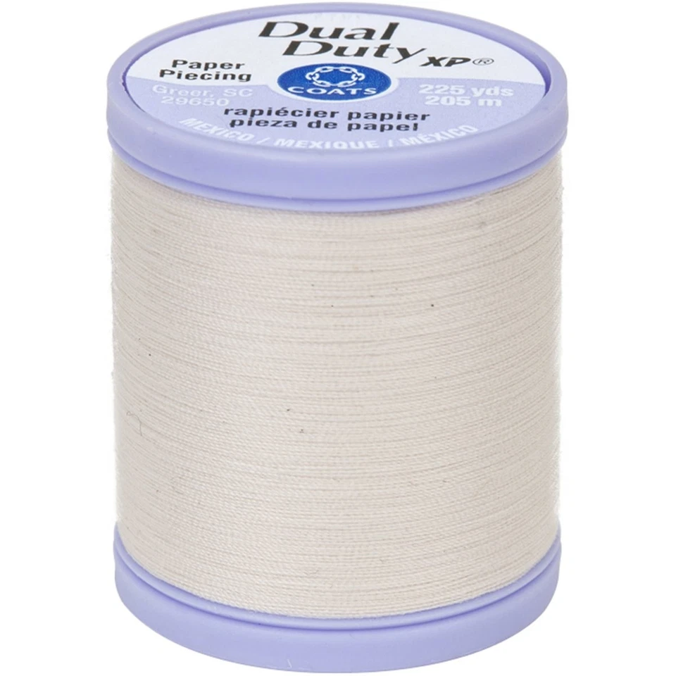 Coats Dual Duty XP Paper Piecing Thread 225yd - Natural - Image 1 of 1