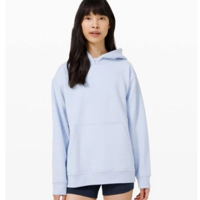 Sudadera con Capucha Lululemon All Yours Talla M en Daydream Algodón Terry Calce Relajado Suave Usada en Excelente Condición Foto 1 de 4