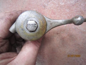 VINTAGE VETERAN AMAC DUAL CONTOL HANDLEBAR LEVER 7/8" BAR,AJS, NORTON,BSA, ETC. - Picture 1 of 4