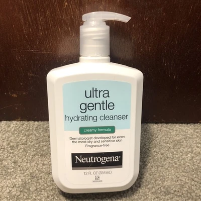 Neutrogena Ultra Gentle Hydrating Cleanser Creamy Formula, 12oz - Image 1 of 4