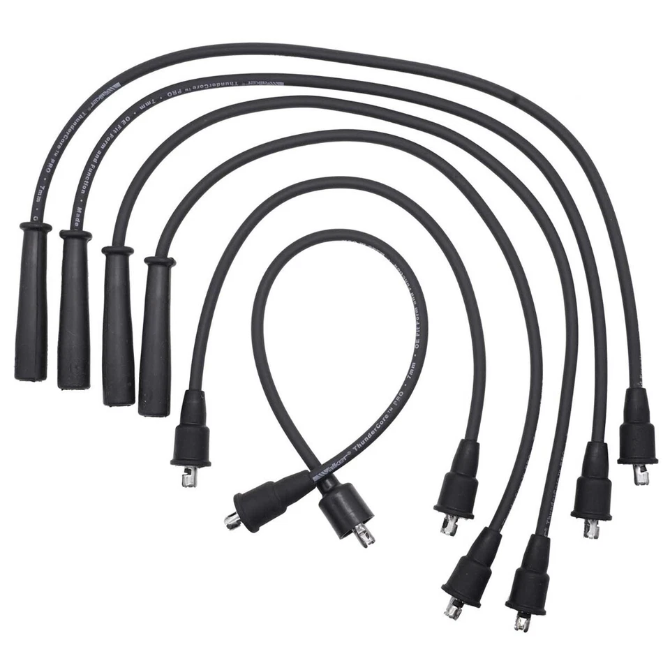 Juego de cables de bujías de ajuste directo Walker Products Foto 1 de 4