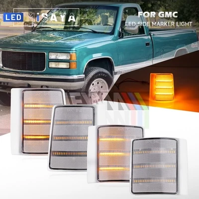 Reflector para GMC K1500 1994-99 Suburban C2500 Suburban marcador lateral delantero superior Foto 1 de 4