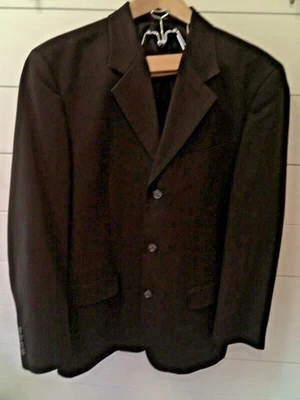 Abrigo deportivo regular de manga larga marrón talla mediana Tasso Elba para hombre Foto 1 de 4