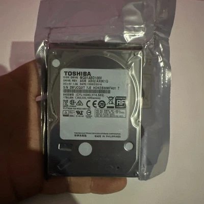 Toshiba MQ01ABD100V Video 1TB 2.5" 5400RPM SATA PC XBOX PS4 LAPTOP Hard Drive  - Image 1 of 3