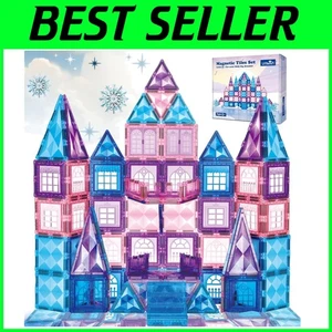 Magnetic Princess Castle Building Set - Educational Gifts - Picture 1 of 8