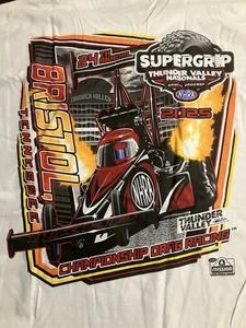CAMISETA NHRA DRAG RACING 2025 THUNDER VALLEY NATIONALS blanca evento talla xl - Imagen 1 de 4