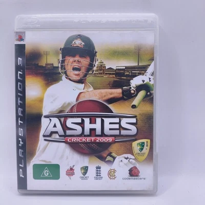 Ashes Cricket 2009 Sony Playstation 3 PS3 Video Game With Manual Free Postage - Image 1 of 4