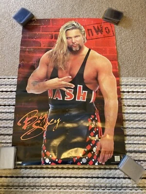 Póster Kevin Nash 1999 Campeón de la WCW WWE WWF Luchador N.W.O. Foto 1 de 4