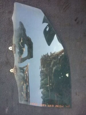 Ventana de vidrio para puerta delantera izquierda L/F 93-97 GM GEO PRIZM 200-2-9RM Foto 1 de 3
