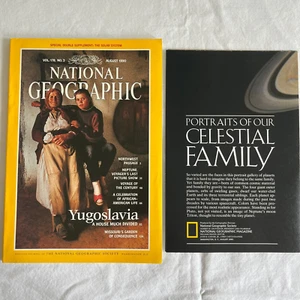 National Geographic Magazine August 1990 Yugoslavia, Missouri, Neptune, Africa A - Bild 1 von 9