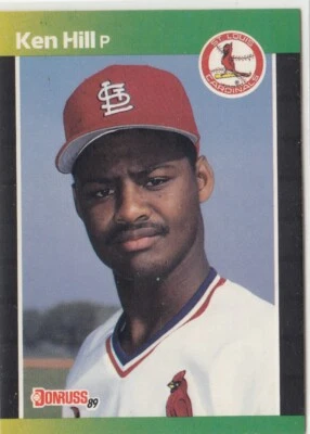 1989 Donruss - Ken Hill #536 (RC) - Image 1 of 2