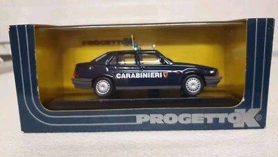  1/43 PROGETTO K ALFA ROMEO# 75# 1600 CARABINIERI .NO BANG BEST BRUMM ART MODEL - Immagine 1 di 4