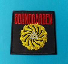 Soundgarden Sew / Iron On Patch (a) Pop Punk Heavy Metal Rock Music 