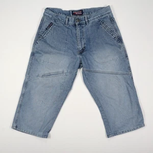 Cross Ball Herren Jeans Shorts Hose Gr. 46 blau Sommerhose kurze Jeans 100 % Bau - Bild 1 von 23