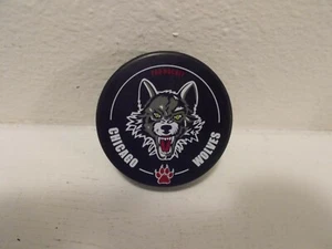 Chicago Wolves Pro Hockey Hockey Puck - Picture 1 of 2