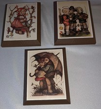 Three Hummel Plaques- Perfect Condition