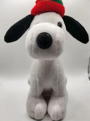 Muñeca de peluche Dan Dee Snoopy Winter Christmas Beanie 2009 10" Foto 1 de 2