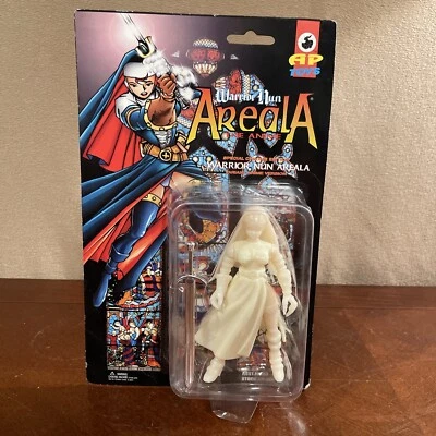 Figura de acción Warrior Nun Areala edición especial cromada The Anime 1997 AP Toys Foto 1 de 4