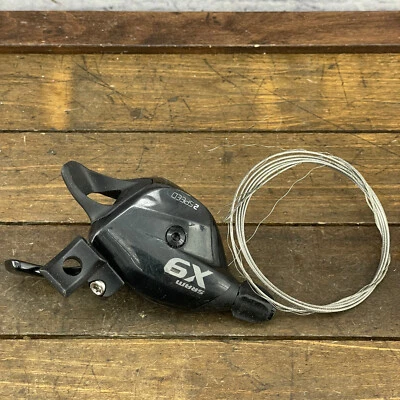 SRAM X9 Shifter 2 Speed Left Trigger Pod Black X-9 MTB ATB Race 2 9 No Clamp A6 - Image 1 of 4