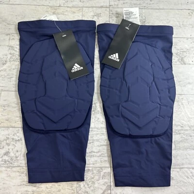 2 NEW Adidas Techfit Climalite Sport Compression Padded Knee Sleeve Size 2XLT - Imagem 1 de 4