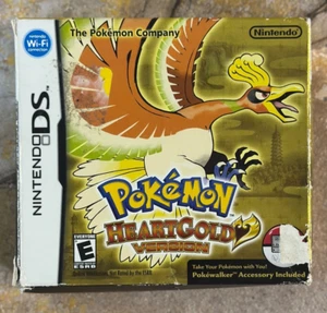 Pokemon Corazón CAJA DORADA - Nintendo DS **CAJA EXTERIOR GRANDE, AUTÉNTICA** - Imagen 1 de 13