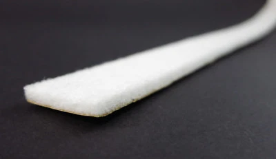 Filzstreifen 15mm, 3mm dick - Filzband weiß ab 1m - stark selbstklebend - Bild 1 von 4