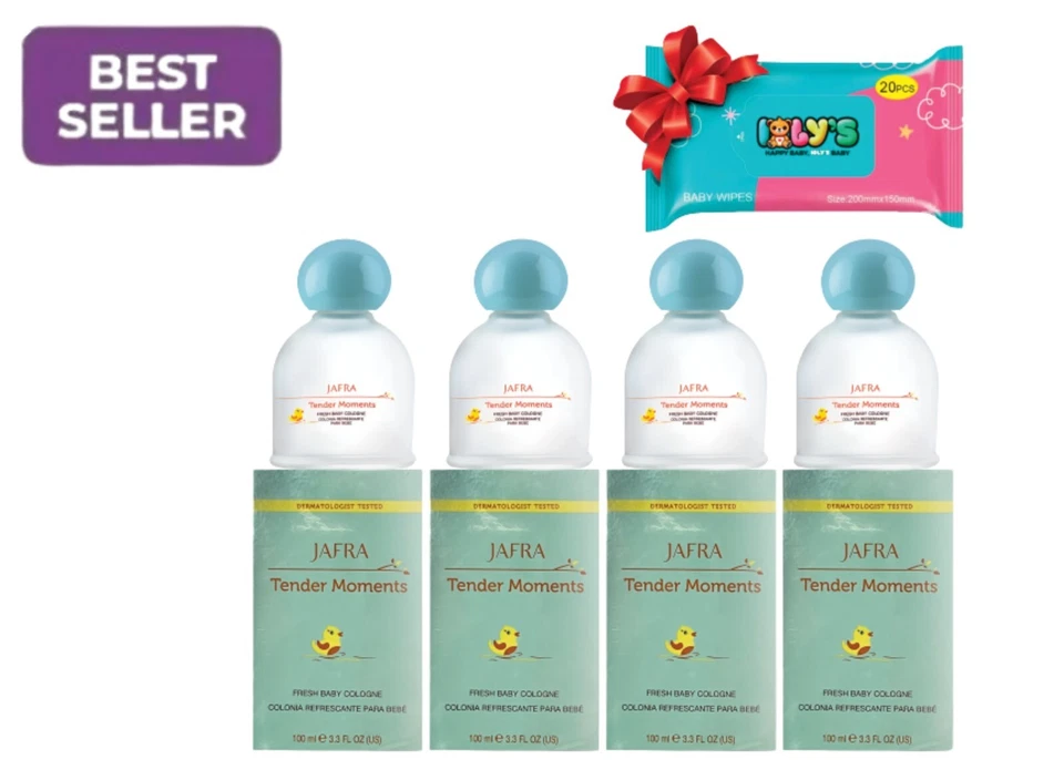 JAFRA Tender Moments Baby Cologne, 3.3 FL Oz