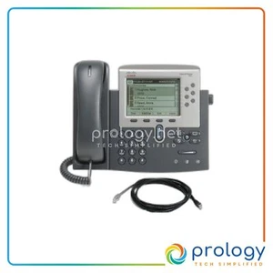 Cisco CP-7962G Unified IP Phone Dark Gray w/ Fast Shipping Tested - Picture 1 of 6